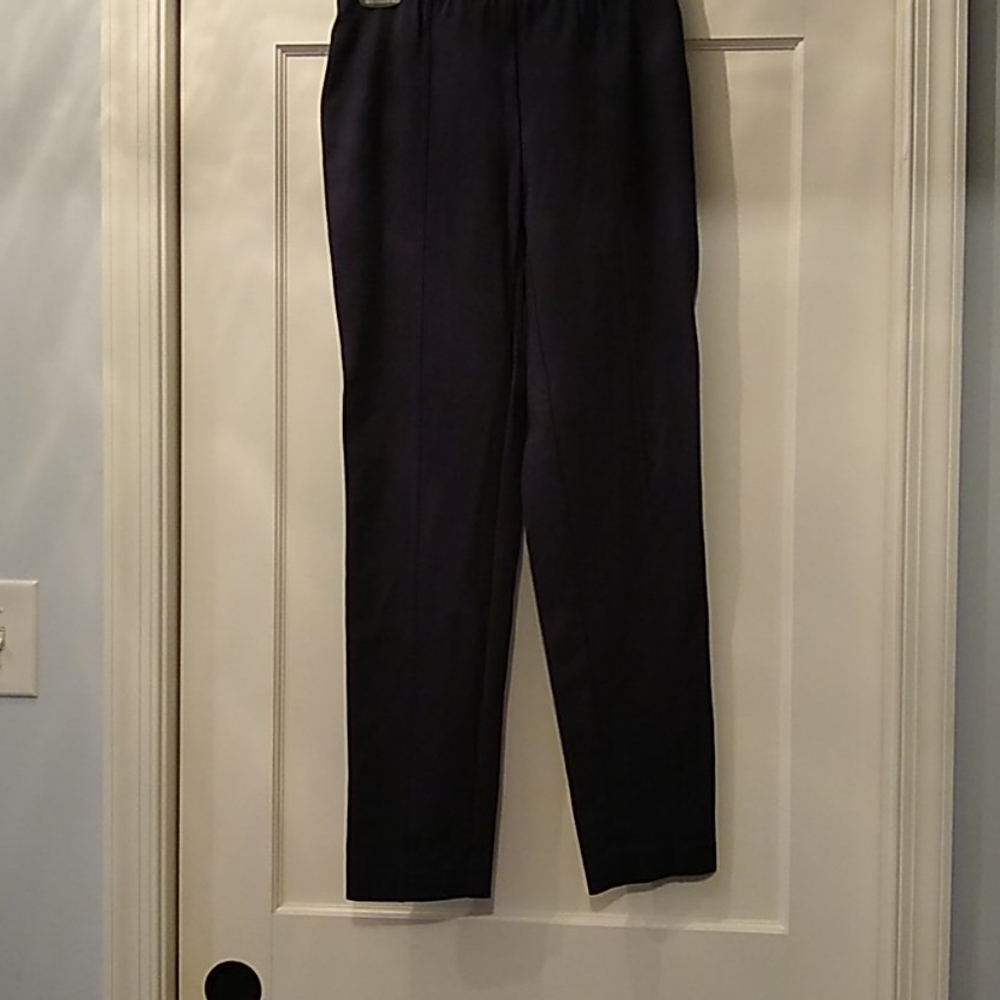 J. Jill navy blue ponte slim leg pants